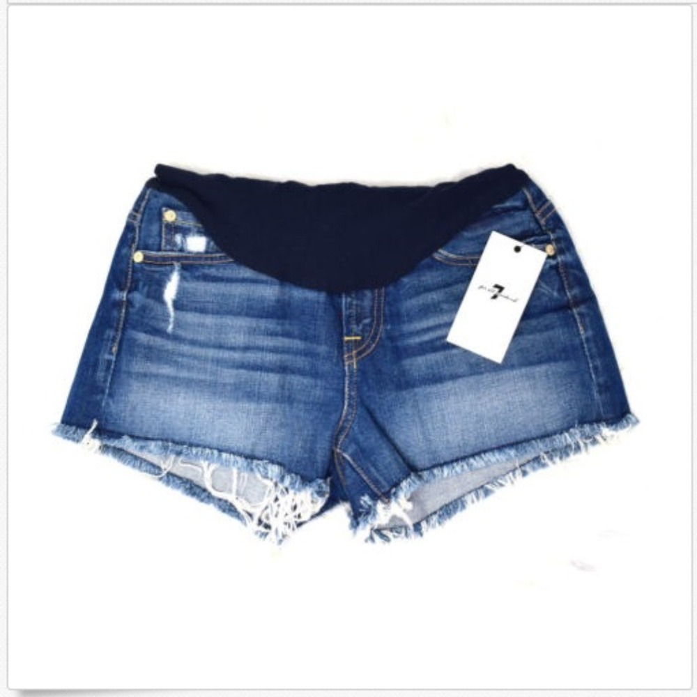 7 For All Mankind | Size 26 Maternity Short